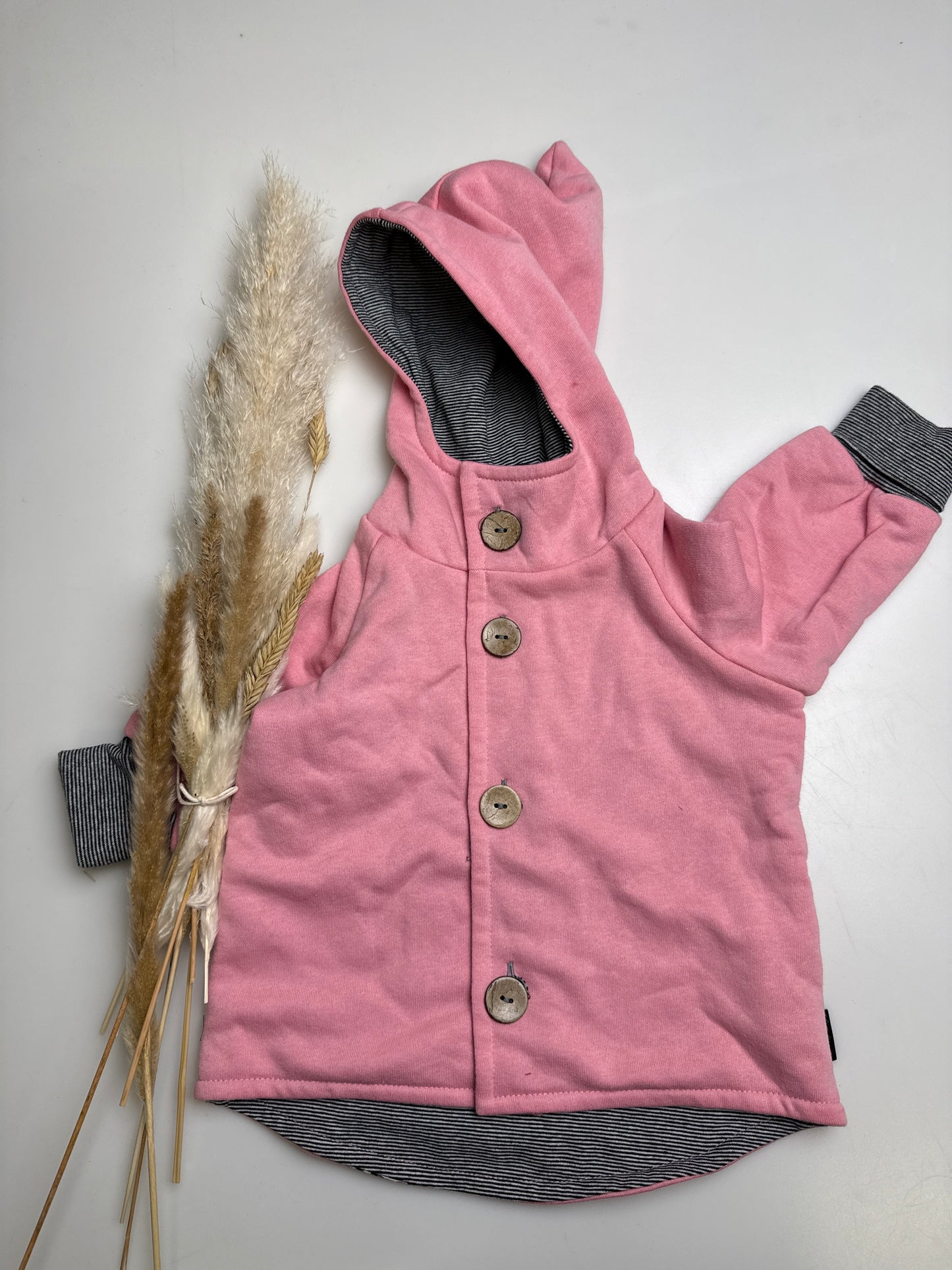 Sweatjacke Pink - 2 - 62/68