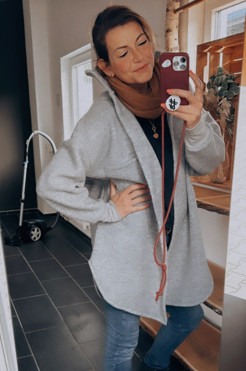 Wollmantel „Nordic Cozy“ – 100 % Schurwolle