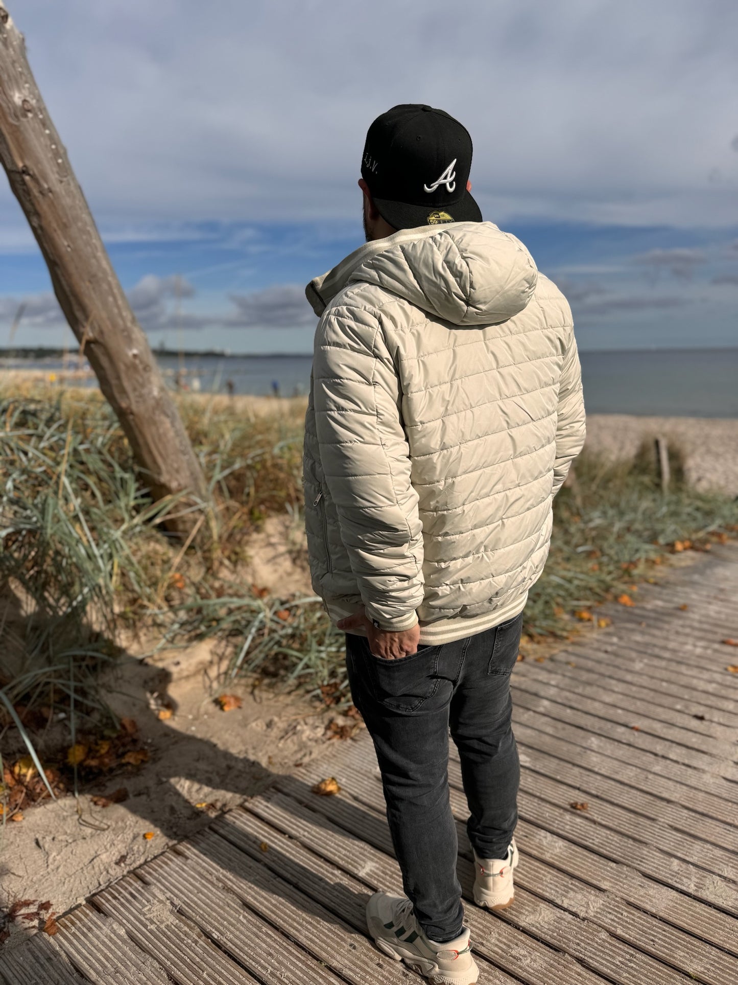 #19 College Frühlingsjacke - Green clay