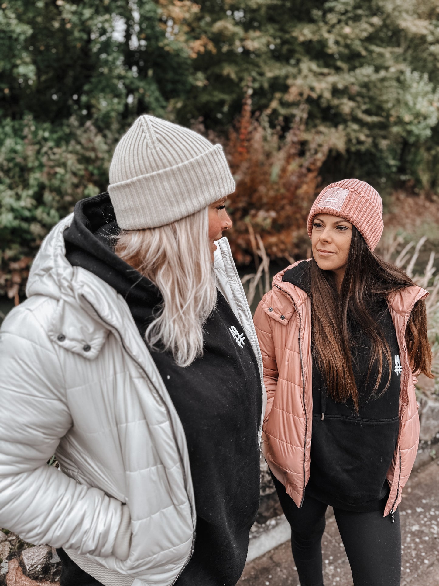#19 Puffer Frühlingsjacke - old Rose