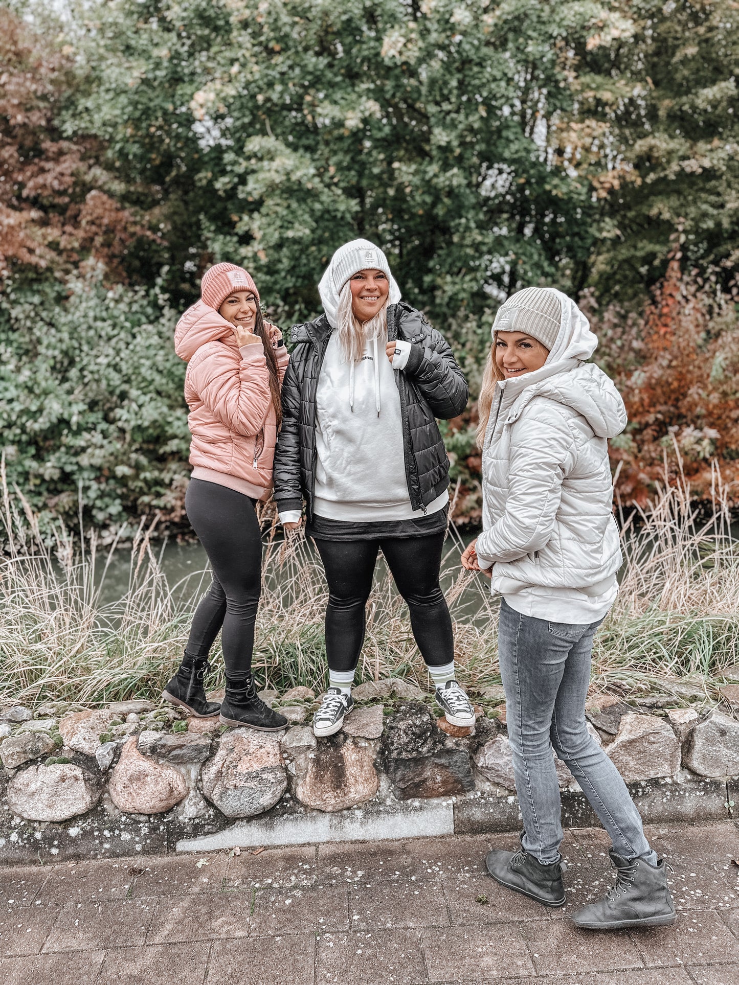 #19 Puffer Frühlingsjacke - old Rose
