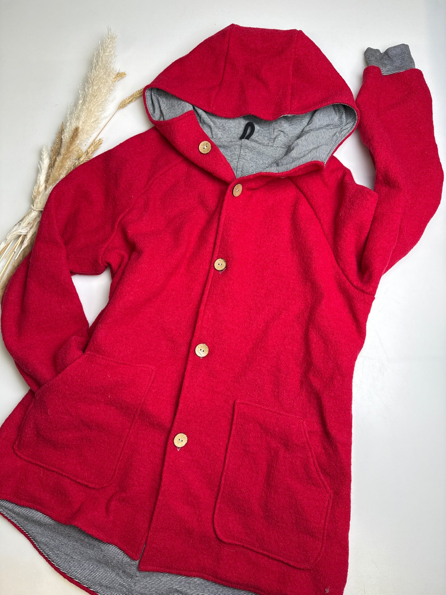 Walk Damenmantel Gr 44/44 - ROT