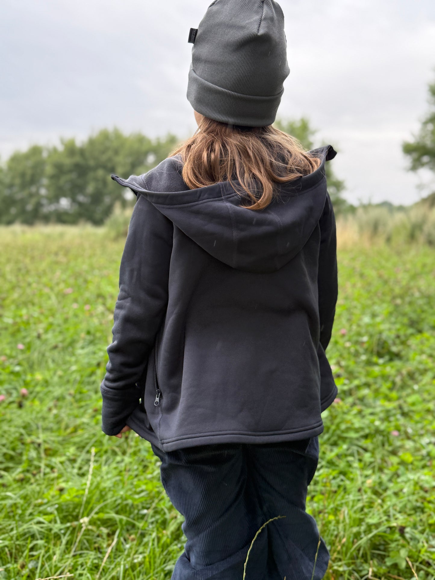 ⚓️ Funktionsjacke „navy“ – atmungsaktiv, mit Reißverschluss, recycelt & unisex