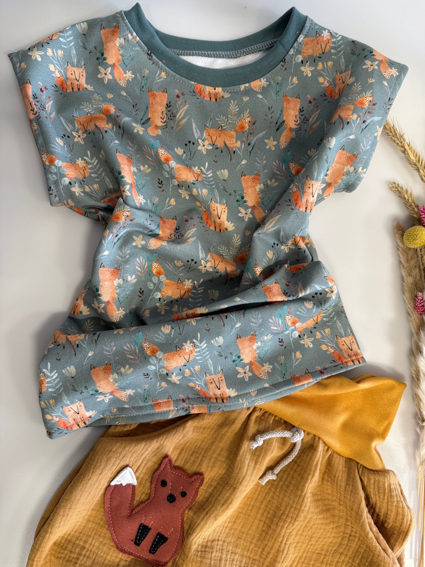 SET T-Shirt & Musselin Chino „Mr.Fox“
