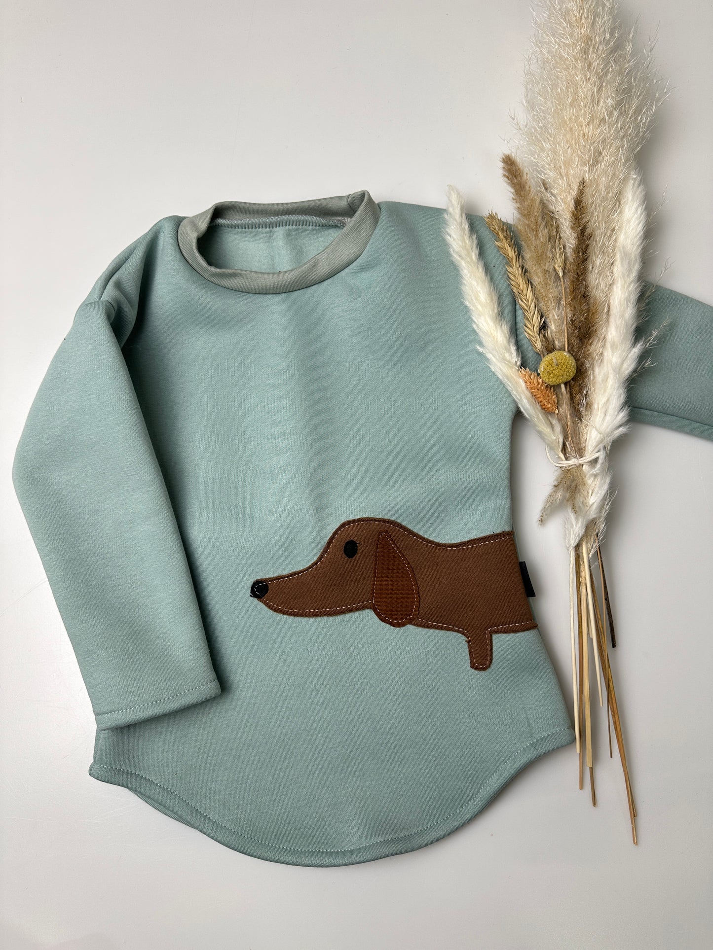 Kuschel Sweat-Shirt - „kleiner Dackel“