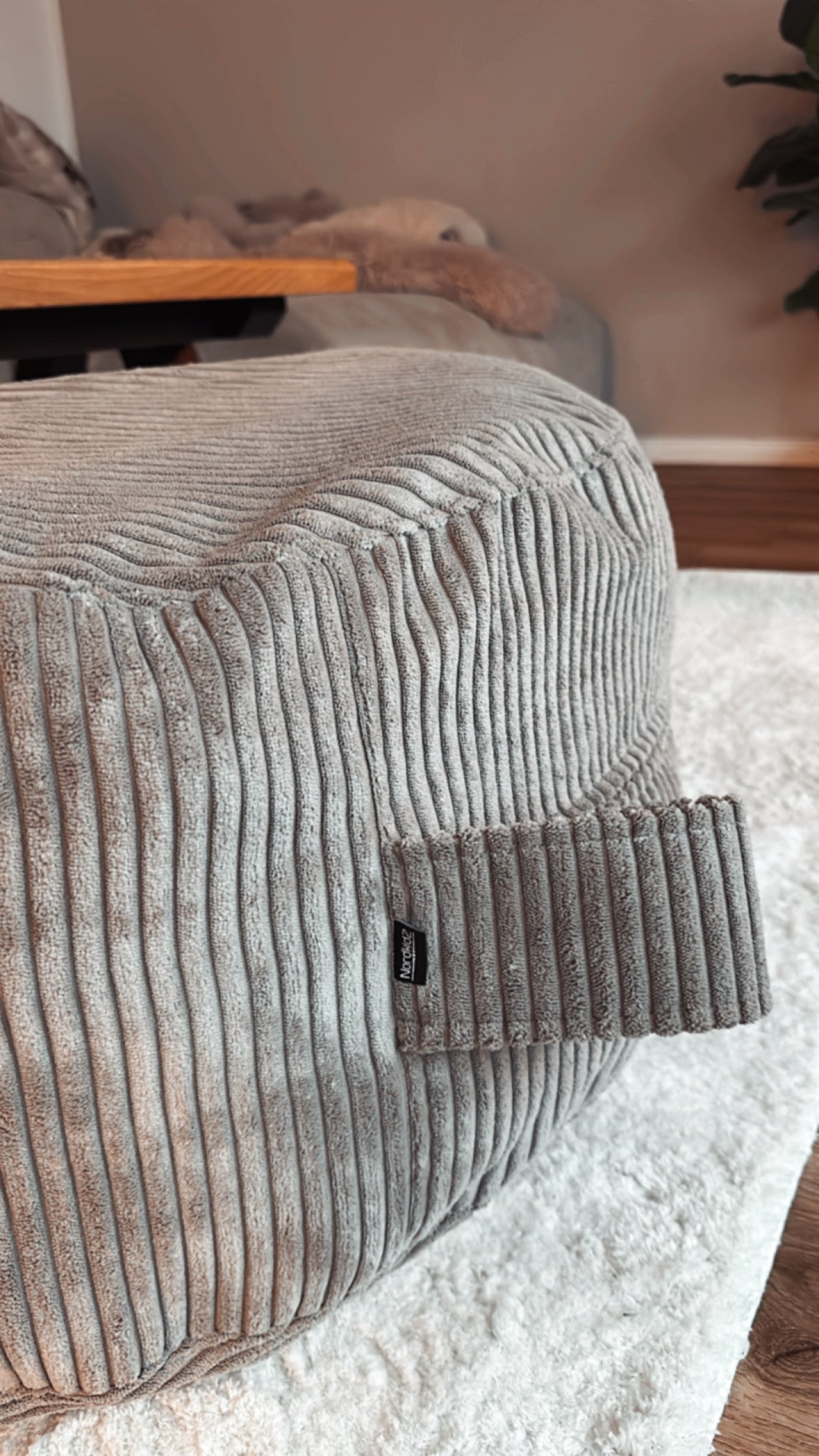 Sitzsack Hülle - Kuscheltierversteck - breitcord