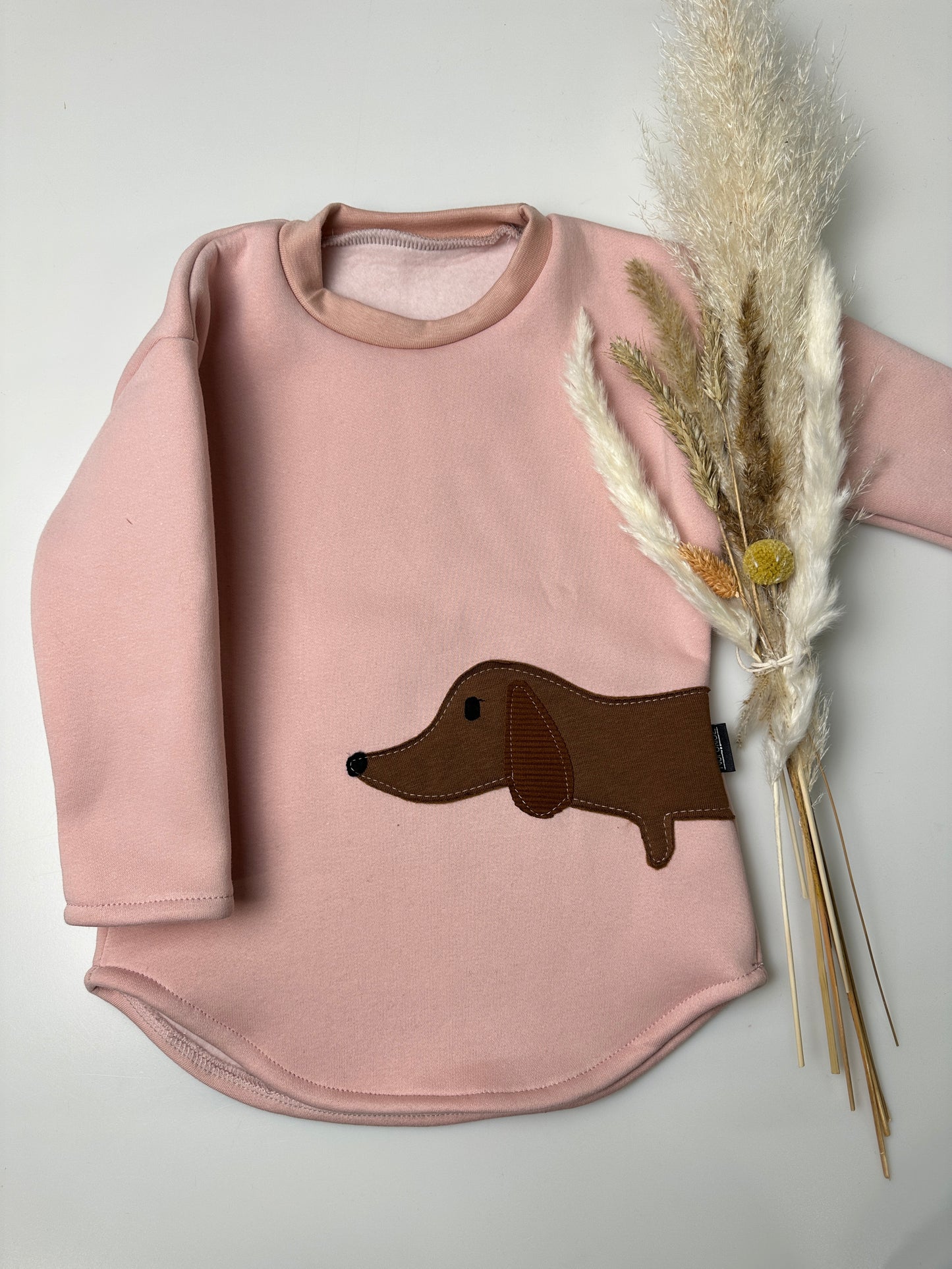 Kuschel Sweat-Shirt - „kleiner Dackel“