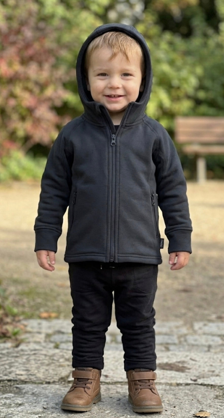 🎈 Kuschelige Fleecejacke mit süßer Seehund-Applikation Gr. 4 - 86/92