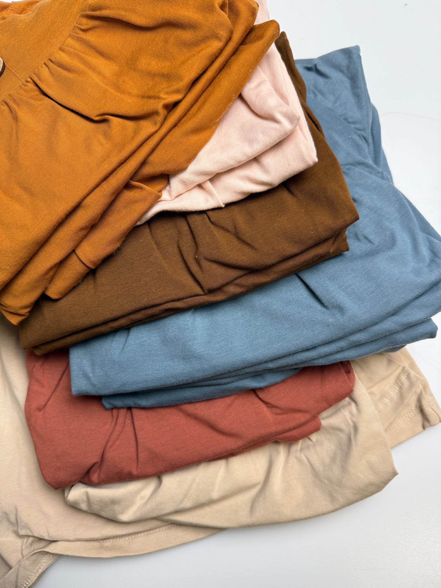 Jersey Langarmkleid versch. Farben Gr. 3 - 74-80 (passt länger)