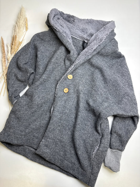 Mama Walkjacke Oversize- 44-46(48)GRAU