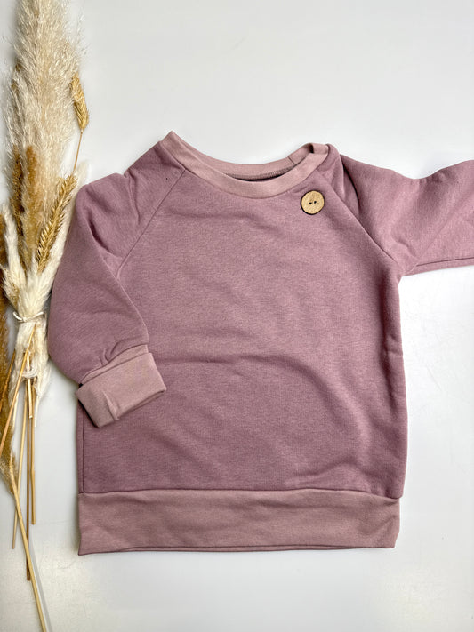 Sweatshirt Altrosa - Gr. 4 - 86/92