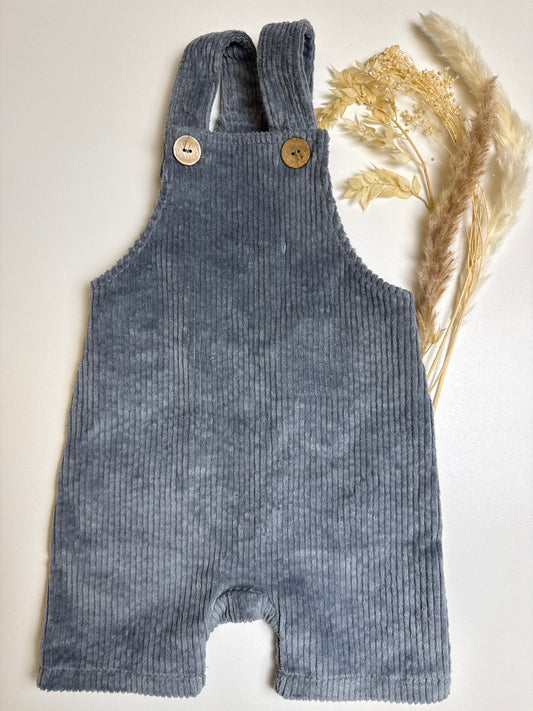 Cord Latzi rauchblau - Gr 74/80
