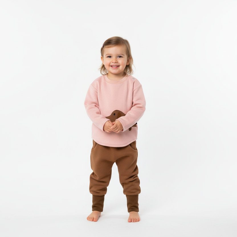 Kuschel Sweat-Shirt - „kleiner Dackel“