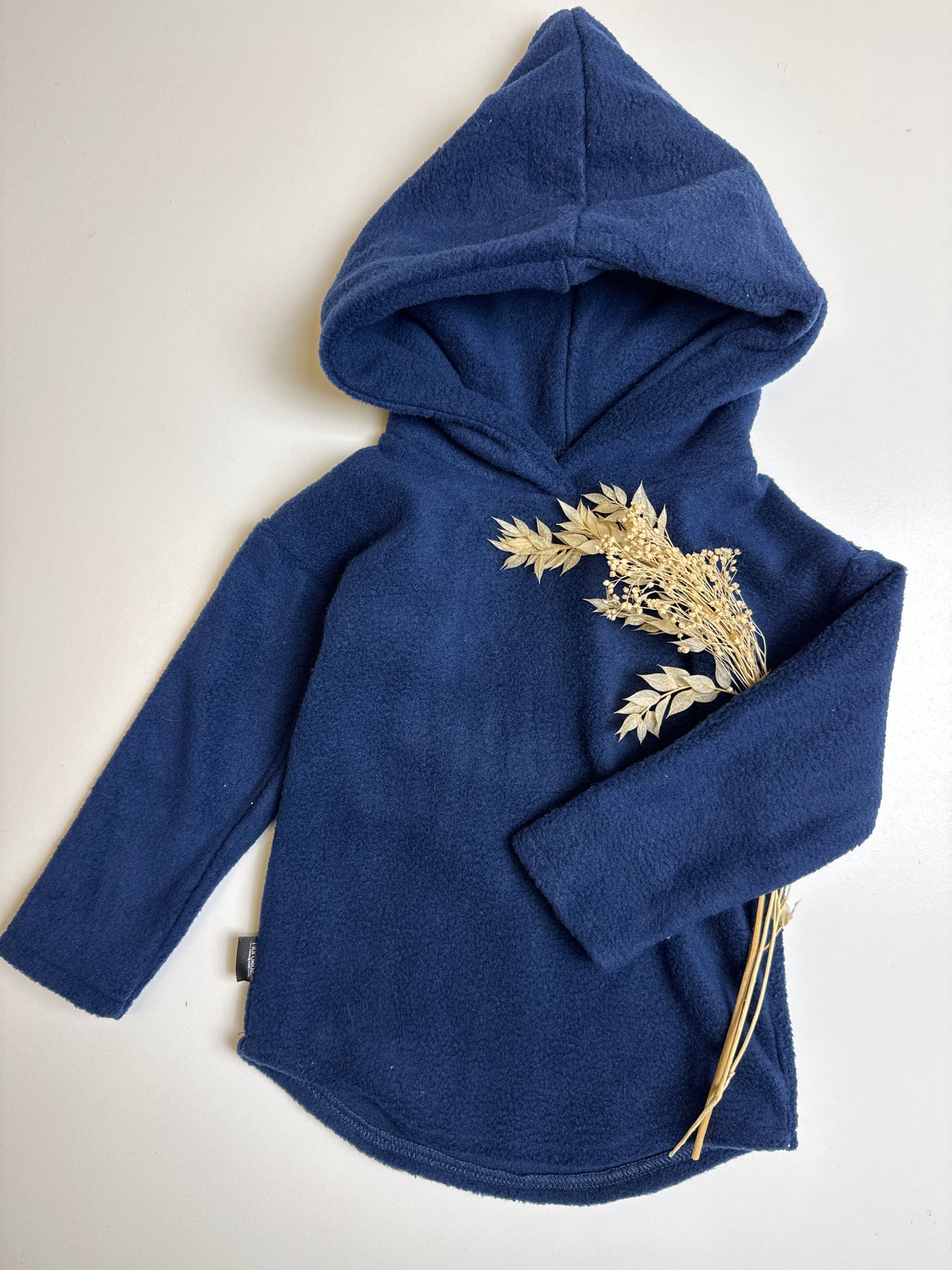 Fleece Hoodie - Navy Gr. 86/92