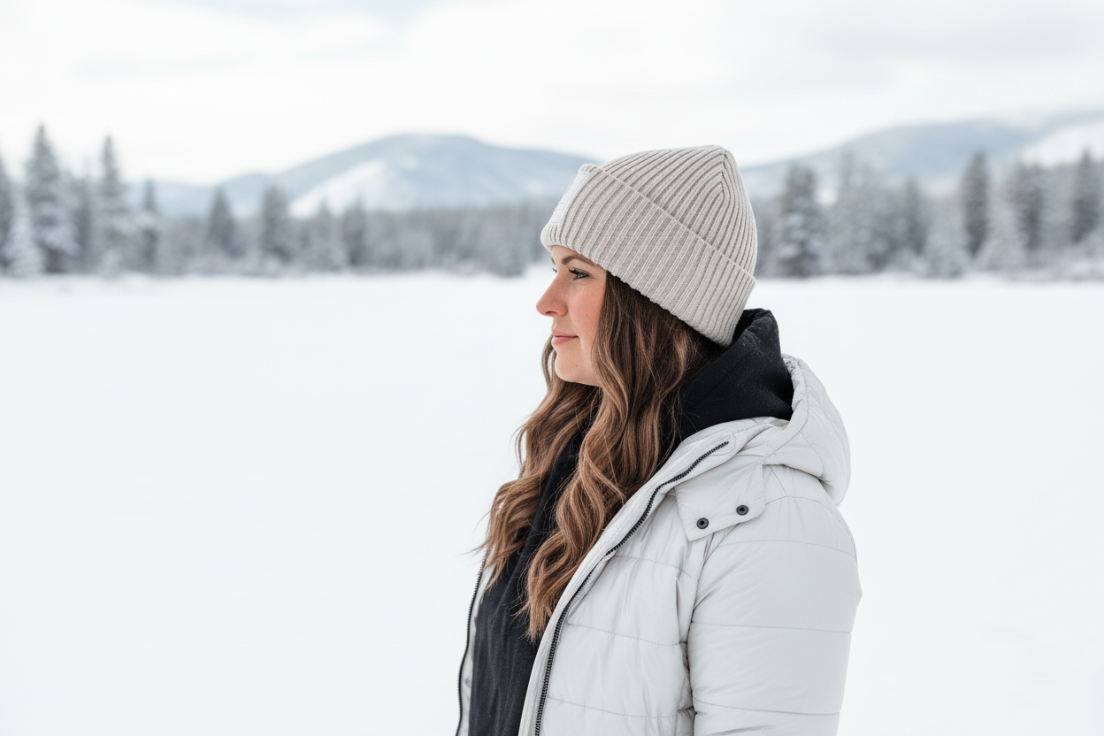 #19 Puffer Jacke - Green Clay