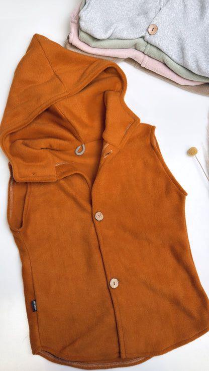 Kinder Fleece-Weste „NordkidZ Cozy“ – Leicht & Kuschelig in 5 Farben