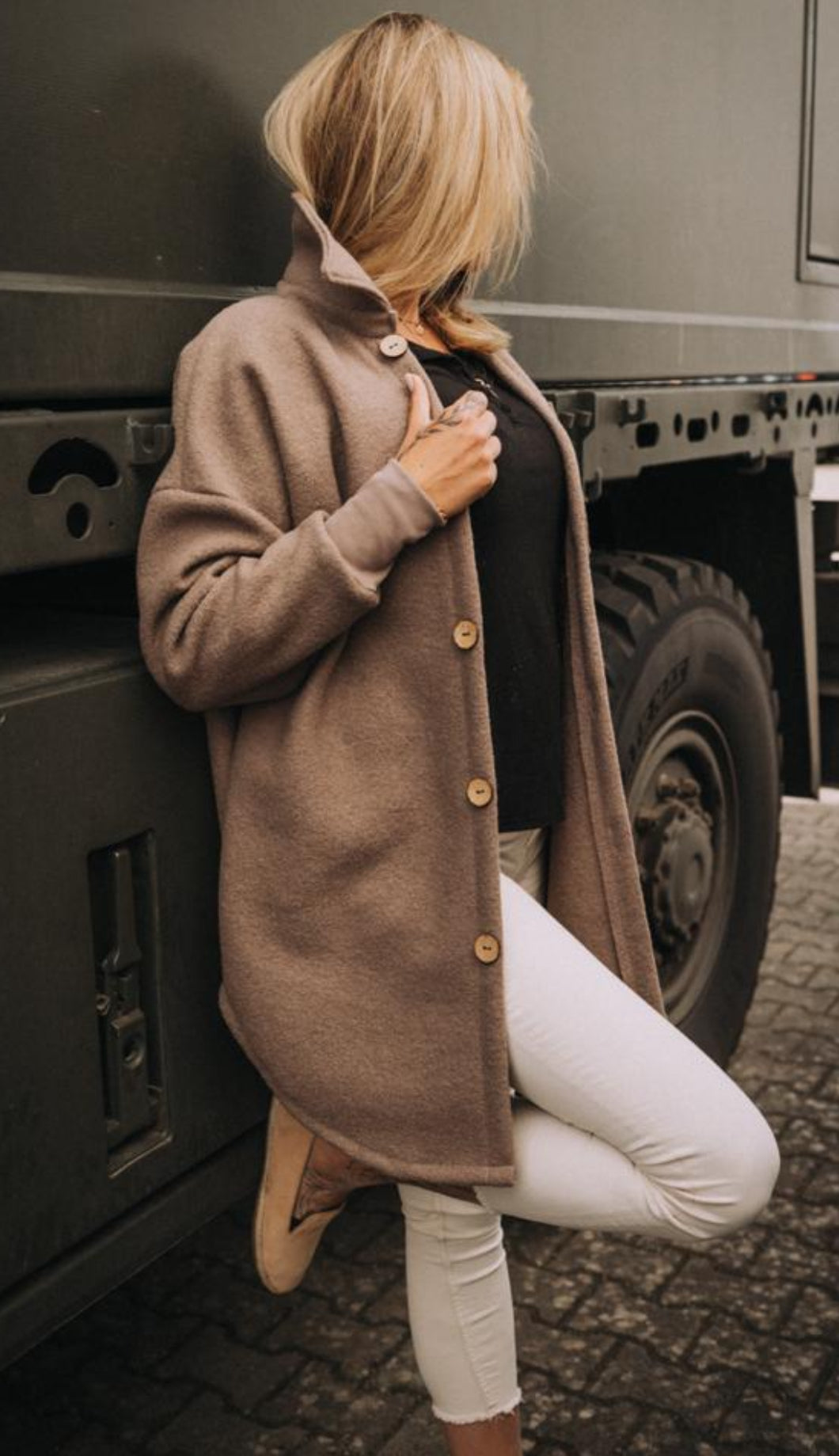 Wollmantel „Nordic Cozy“ – 100 % Schurwolle