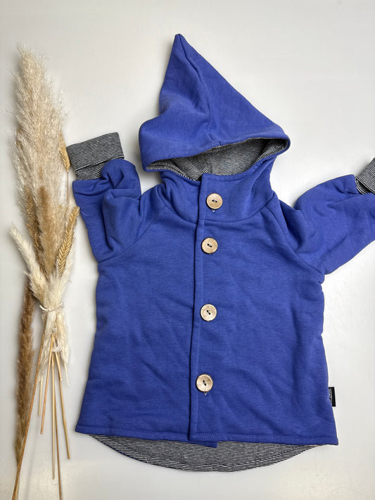 Sweatjacke blau  - 2 - 62/68