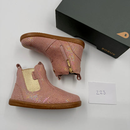 BOBUX Chelsea Boots - Roségold mit Püncktchen (223)