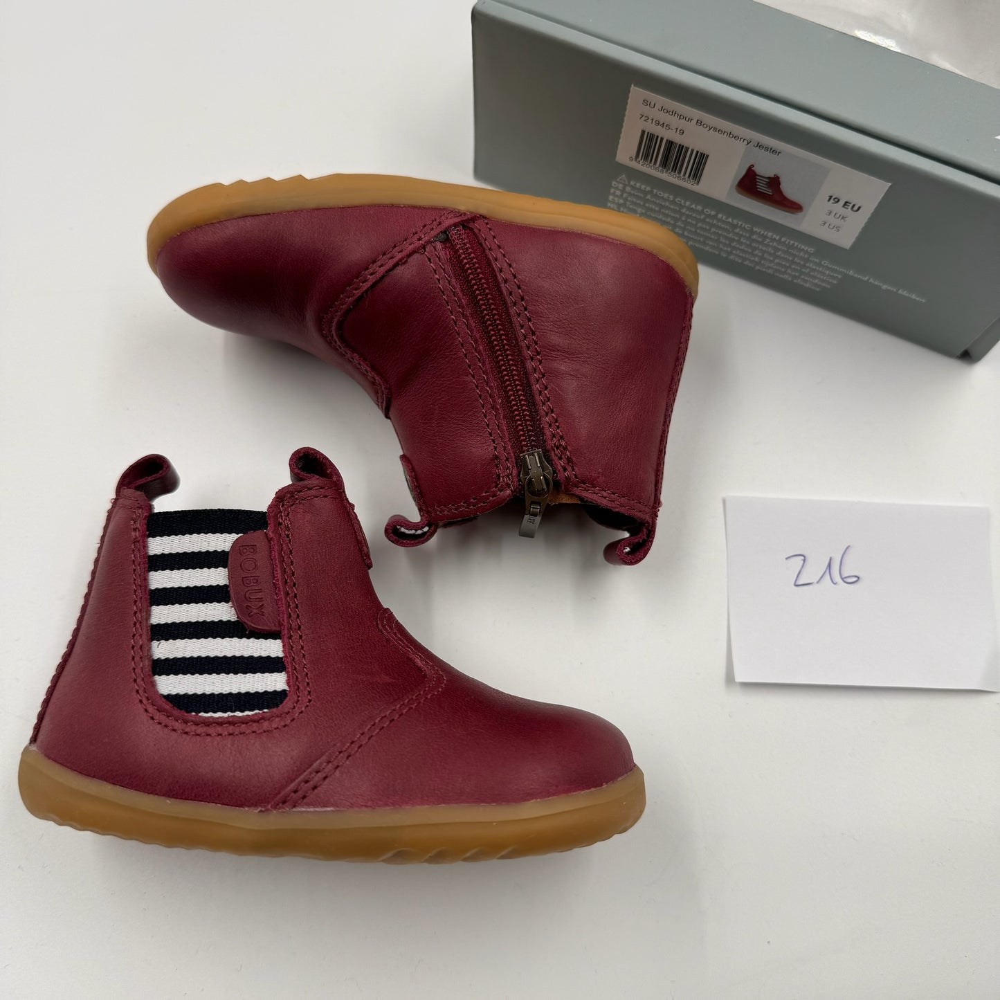 BOBUX Chelsea Boots - Beere (216)