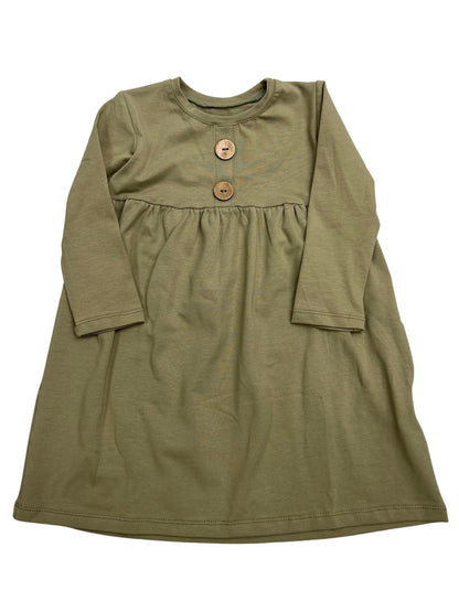 192 Jersey-Kleid - versch. Farben, uni
