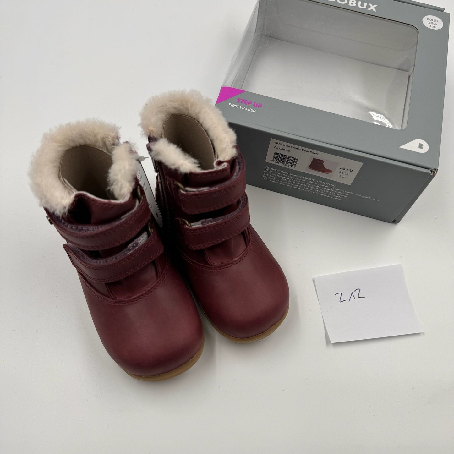 BOBUX Winter Boots - plum (212)