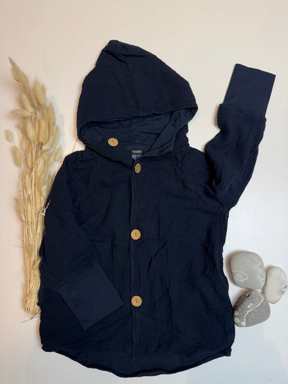 Musselin Jacke – kuschelig gefüttert & wunderbar bequem 🤍