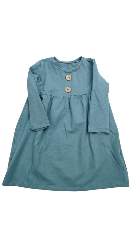 192 Jersey-Kleid - versch. Farben, uni