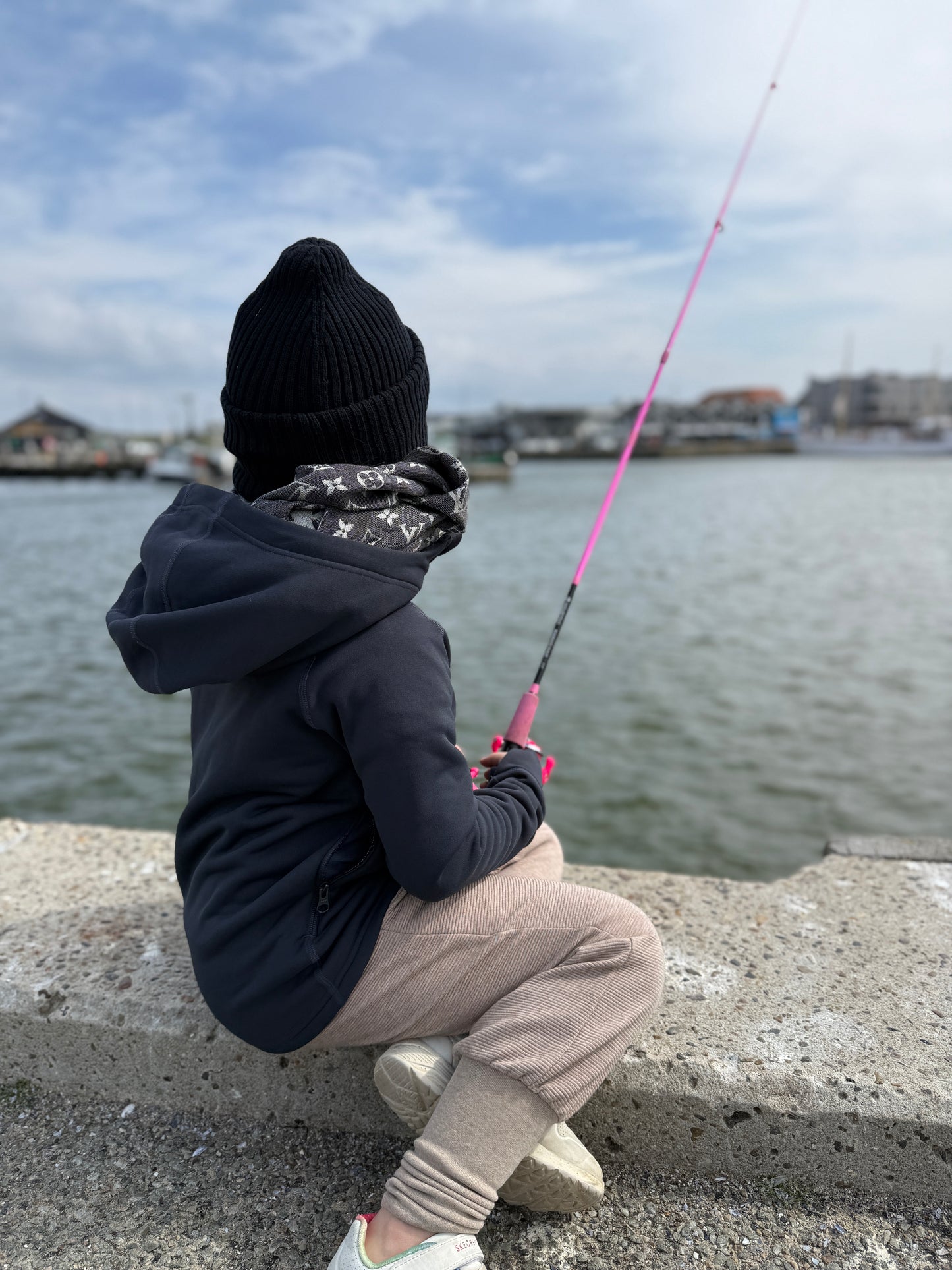 Kinder Funktionsjacke „navy“ – atmungsaktiv, mit Reißverschluss, recycelt & unisex