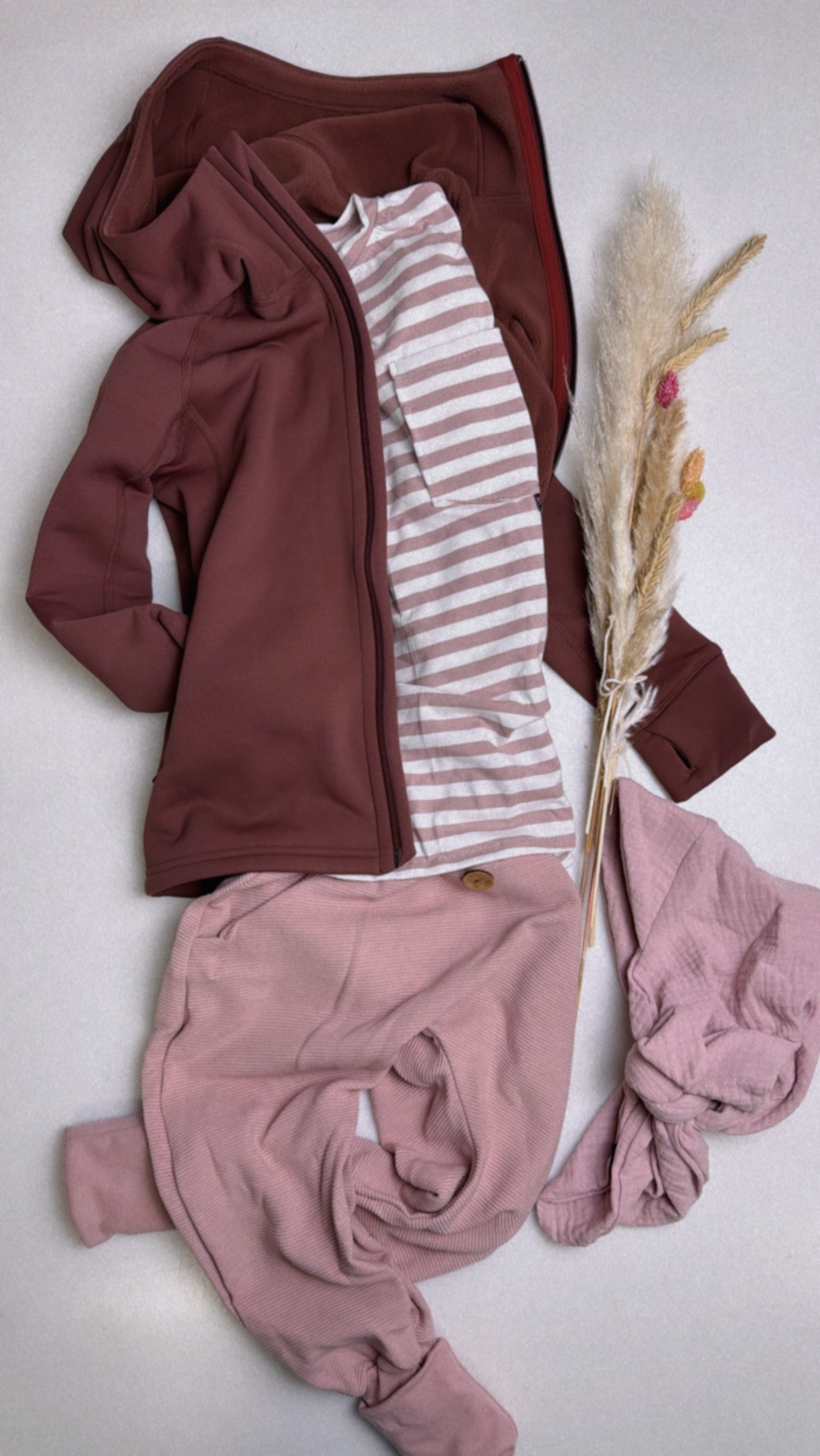 Streifenshirt „rosa Nordlicht“ – Lässiger Look aus Bio-Jersey