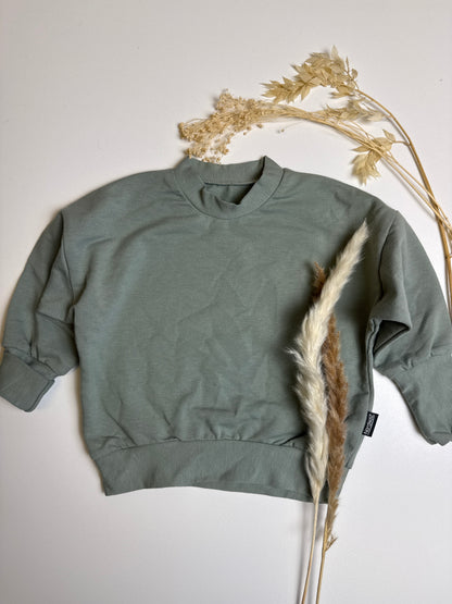 Oversize Pulli Mint Gr. 74/80