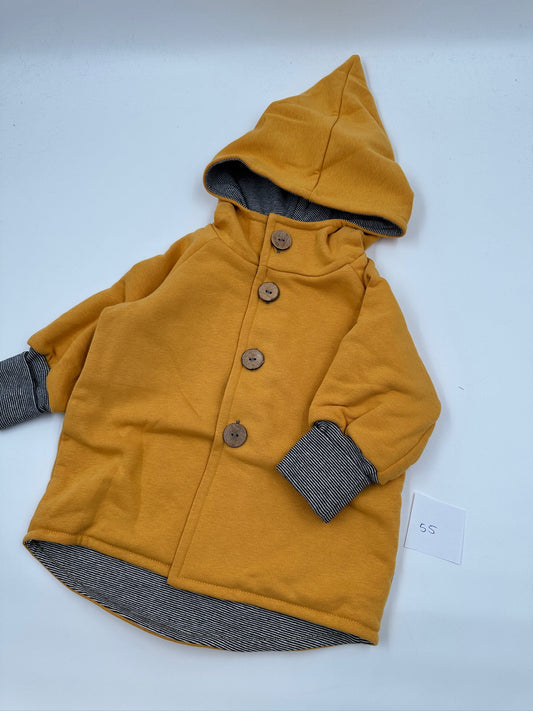 Sweatjacke Senf, Gr. 2 (55)