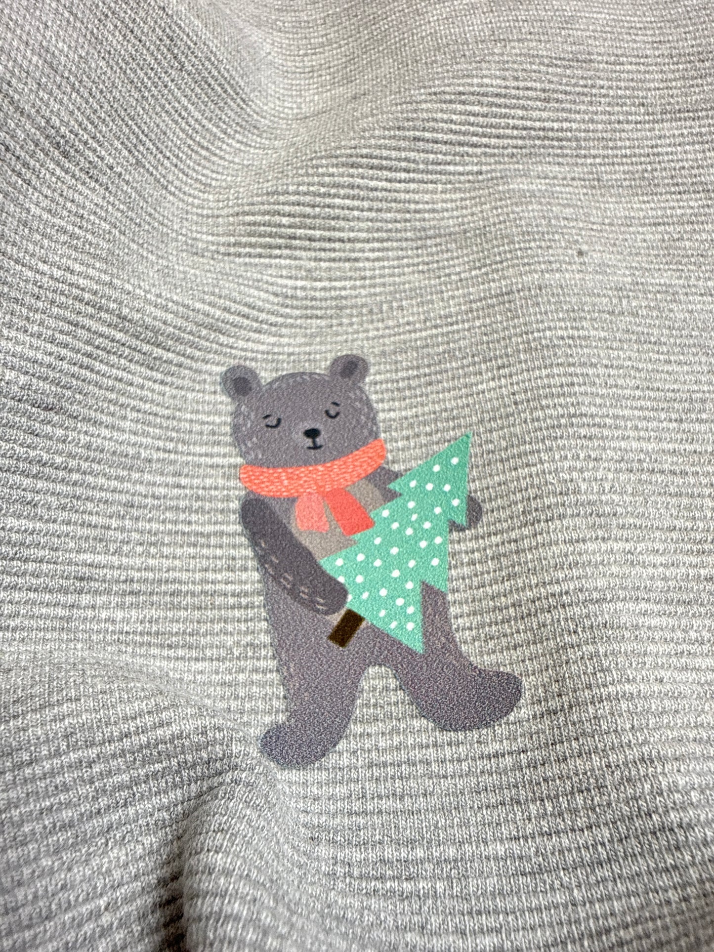 Jumper grau Gr. 3 74/80 - passt bis 86
