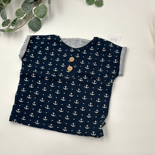 Jersey T-Shirt - navy "Anker" (578)