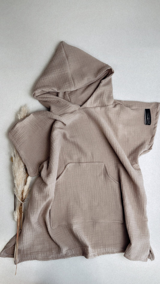 ☀️ Musselin Badeponcho – leicht, schnell trocken & superpraktisch versch. Farben
