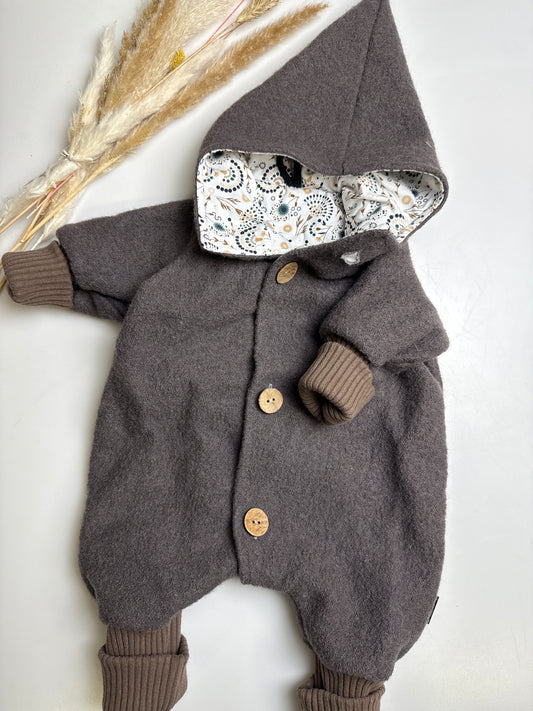 Walk Overall Taupe/weiss - Gr 1 - 50/56