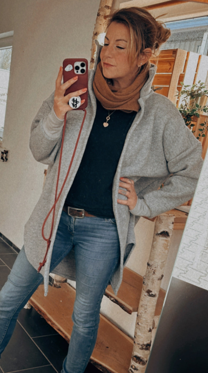 Wollmantel „Nordic Cozy“ – 100 % Schurwolle