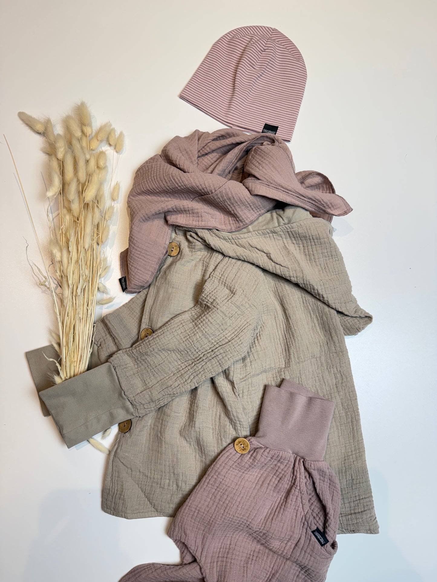 Musselin Jacke – kuschelig gefüttert & wunderbar bequem 🤍