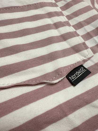 Streifenshirt „rosa Nordlicht“ – Lässiger Look aus Bio-Jersey