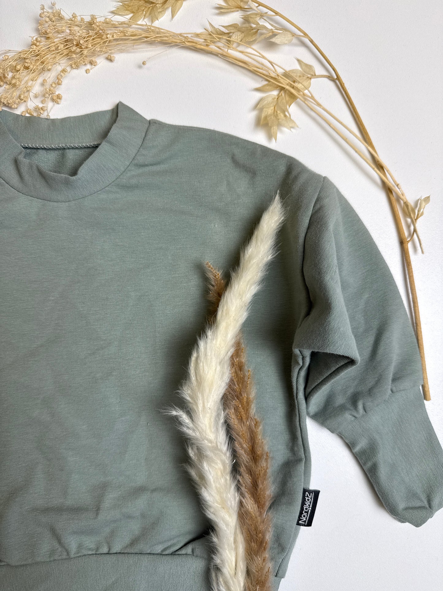 Oversize Pulli Mint Gr. 74/80