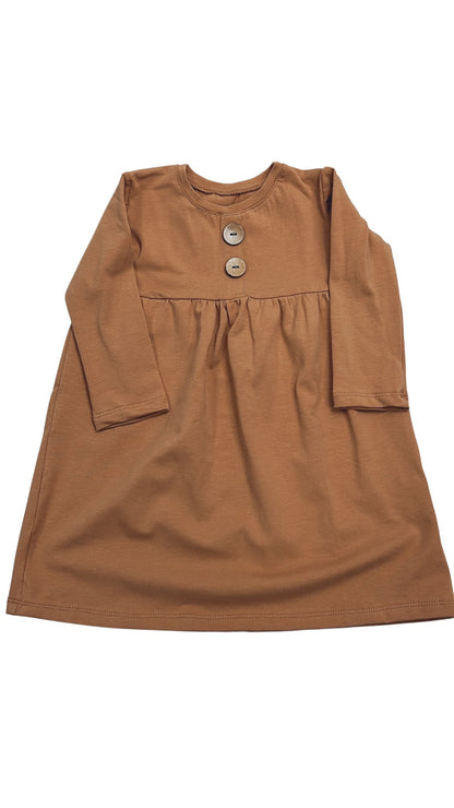 192 Jersey-Kleid - versch. Farben, uni
