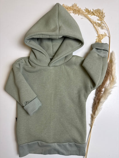 Salbei Sweat Hoodie - Gr. 86/92