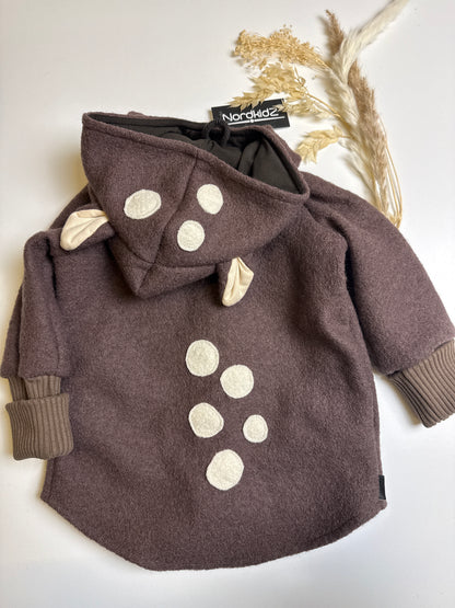 Walkjacke Rehlein Gr. 86/92