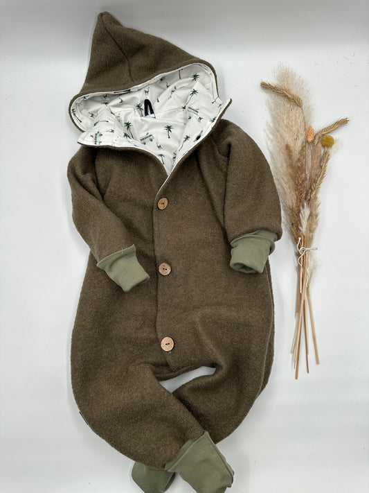 Wollwalk Overall - Olive "Safari"