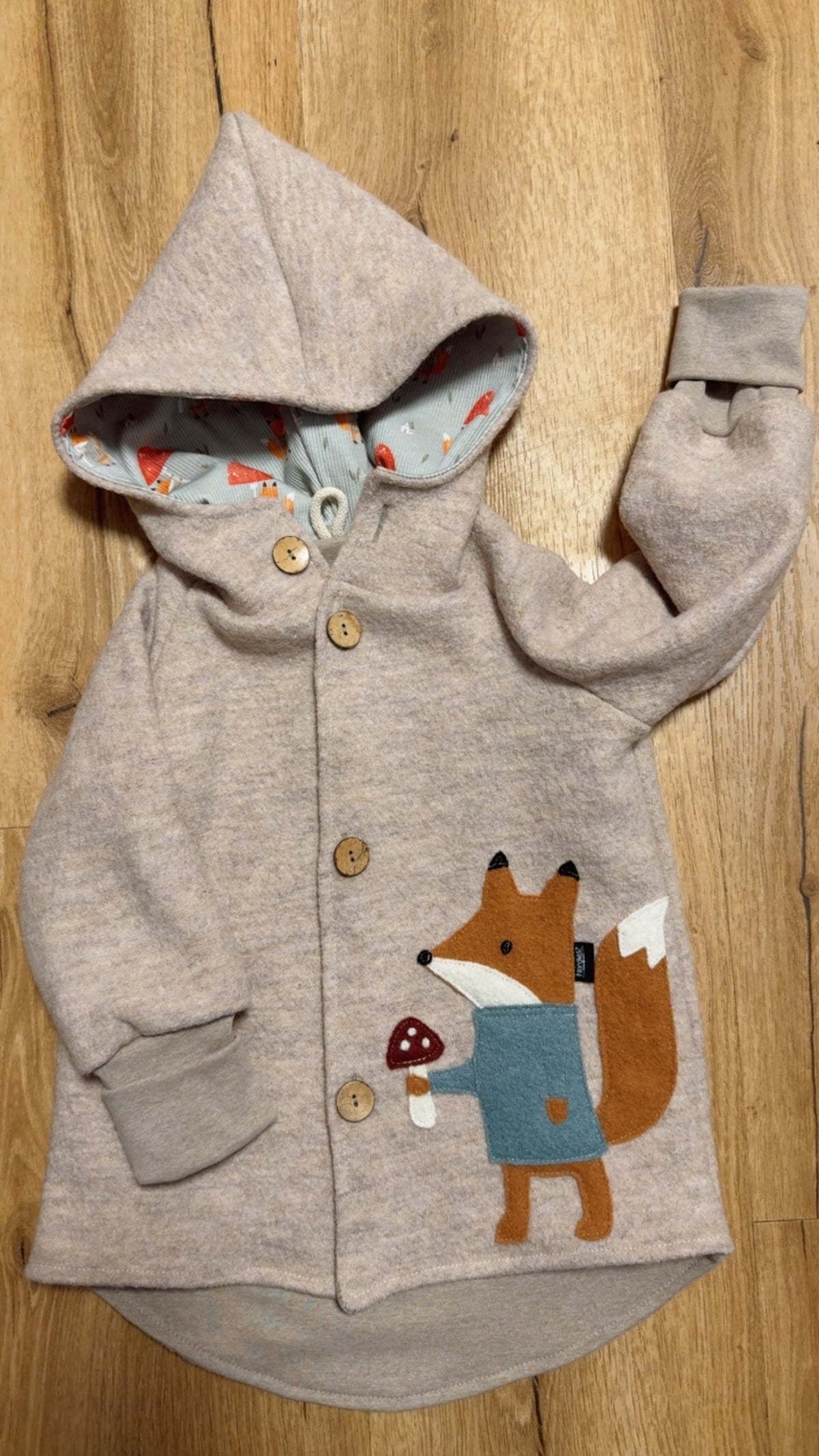 Walkjacke mit Fuchs 🦊