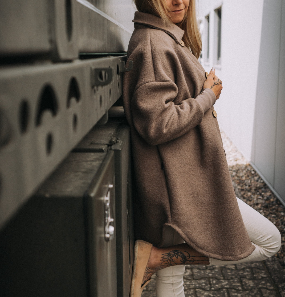 Wollmantel „Nordic Cozy“ – 100 % Schurwolle
