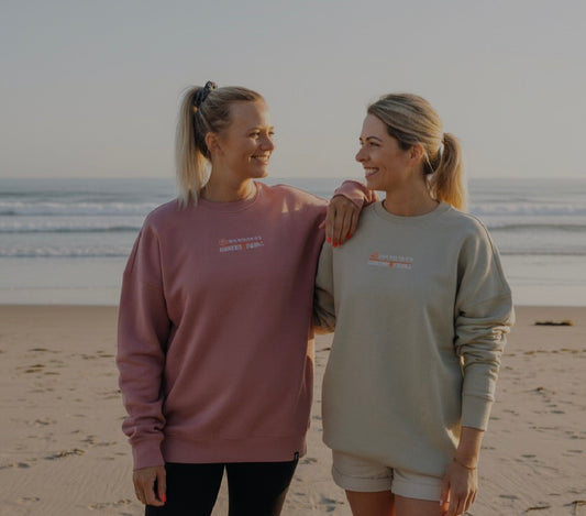 #19 Sweatshirt OVERSIZE "Good Vibes" - versch. Farben