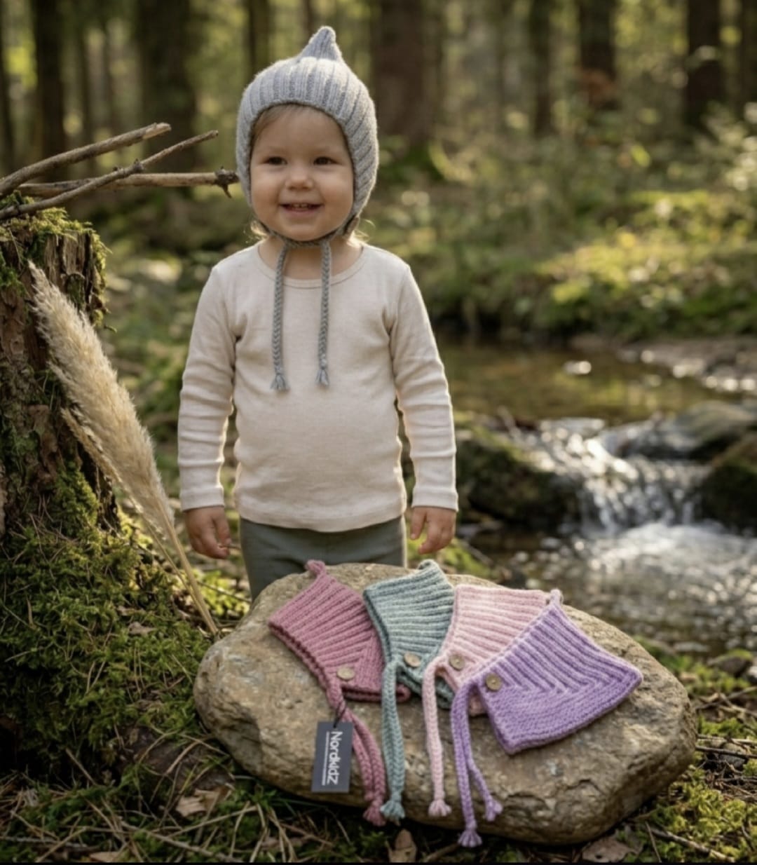 Merino Zipfelmütze versch. Farben - Handmade-