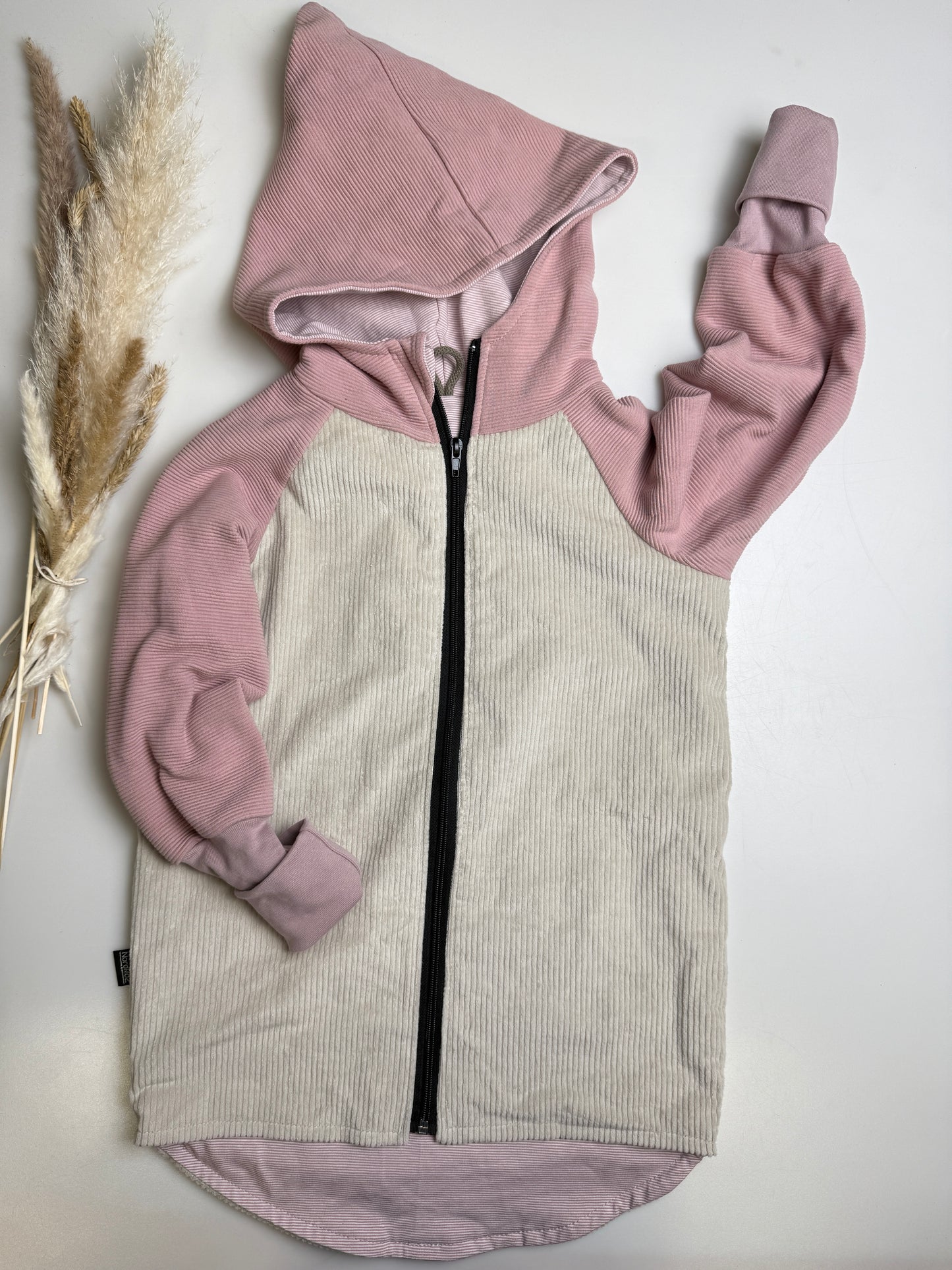 Cordzipfeljacke mit Ribstoff - RV