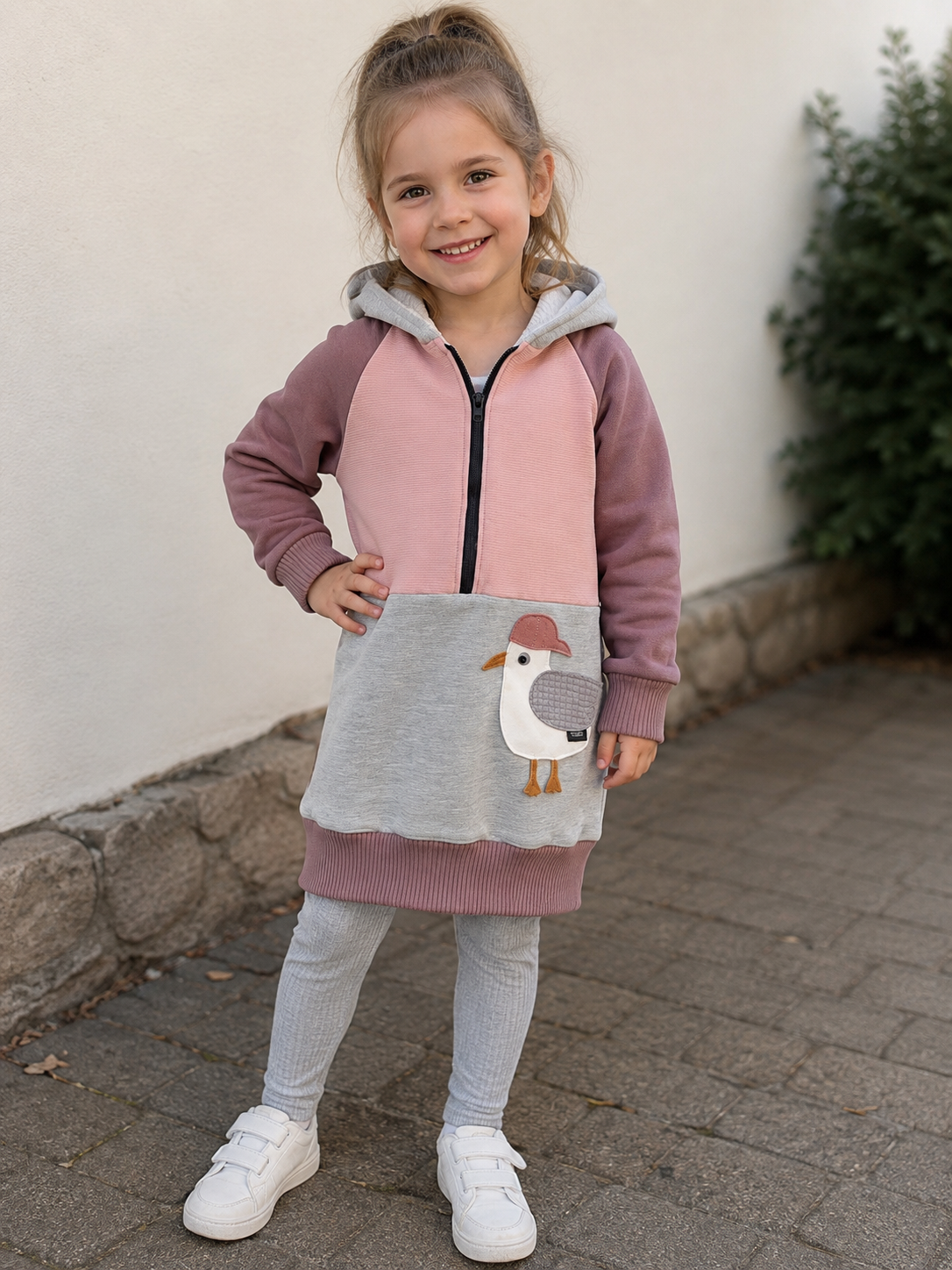 Outdoorhoodie Möve Gr. 6 - 110/116